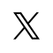 X (Twitter) icon
